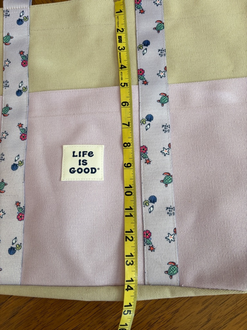 Life Is Good Canvas Tote - Picture 4 of 10